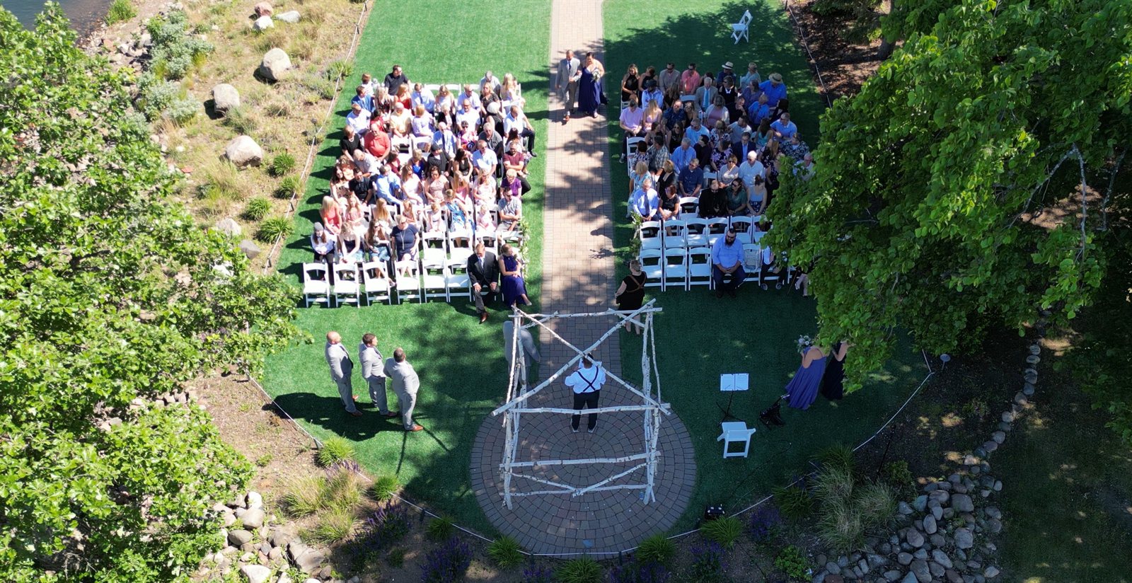 Professional live streaming setup with cameras and equipment